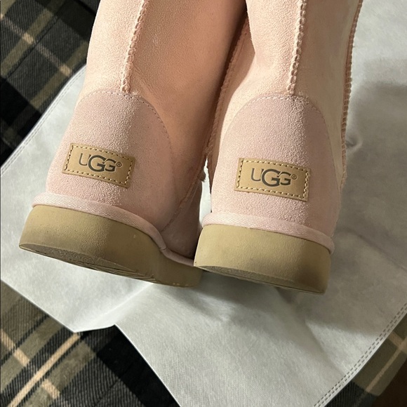 UGG Powder Pink Medium Boots - Picture 14 of 17